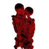 Стикер 32 Black Red Goth Magic