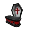 Стикер 5 Black Red Goth Magic