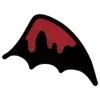 Стикерпак Dark Black Red Mixed для Telegram