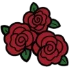 🌑 Эмодзи «Dark Black Red Mixed» для Telegram