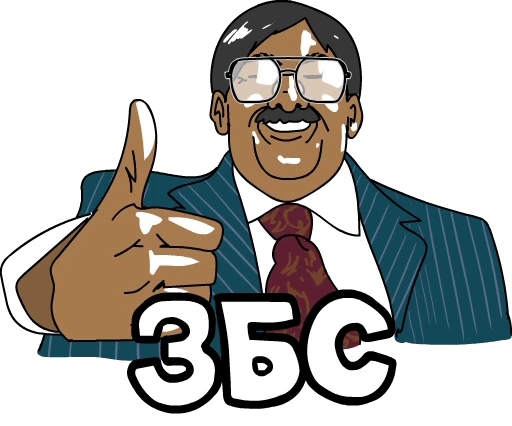 👍 Стикер «BLACK RUSSIA х MORGENSHTERN» для Telegram