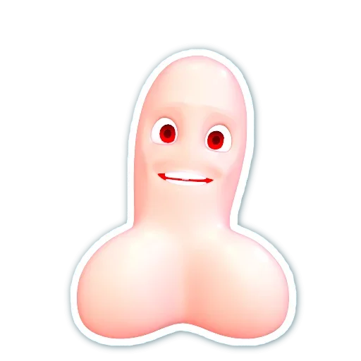 🍌 Стикер «BlackSmileyKher» для Telegram