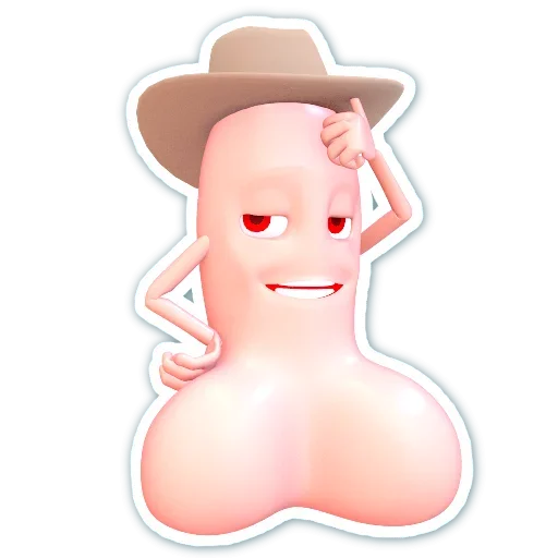 🤔 Стикер «BlackSmileyKher» для Telegram