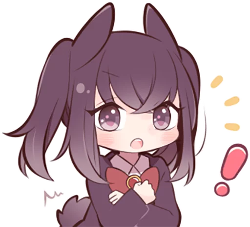 Стикерпак Black Sweetie Bunny для Telegram