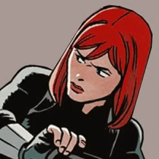 😚 Стикер «Blacks Widow» для Telegram
