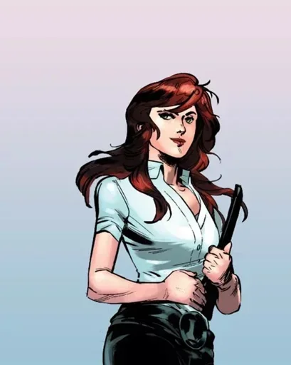 😉 Стикер «Blacks Widow» для Telegram