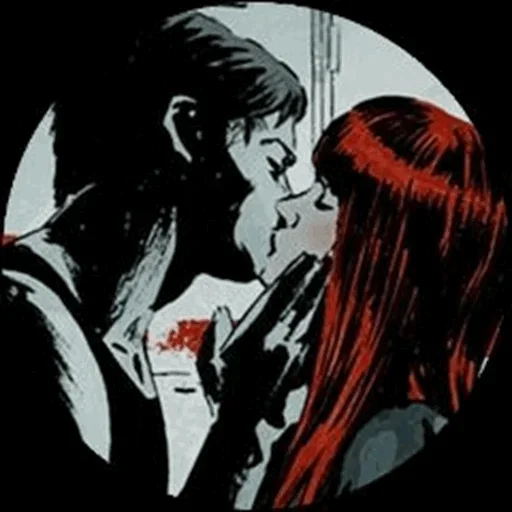 🤨 Стикер «Blacks Widow» для Telegram