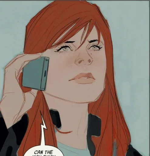 😉 Стикер «Blacks Widow» для Telegram
