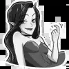 🌟 Эмодзи «black white» для Telegram