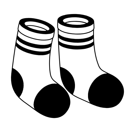 🧍‍♀️ Эмодзи «Чёрно-белая "Зима"» для Telegram
