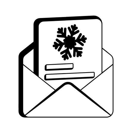👰‍♀️ Эмодзи «Чёрно-белая "Зима"» для Telegram