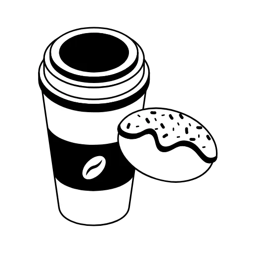 🦷 Эмодзи «Чёрно-белая "Зима"» для Telegram