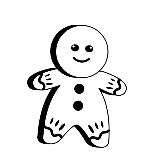 ❄️ Эмодзи «Чёрно-белая "Зима"» для Telegram