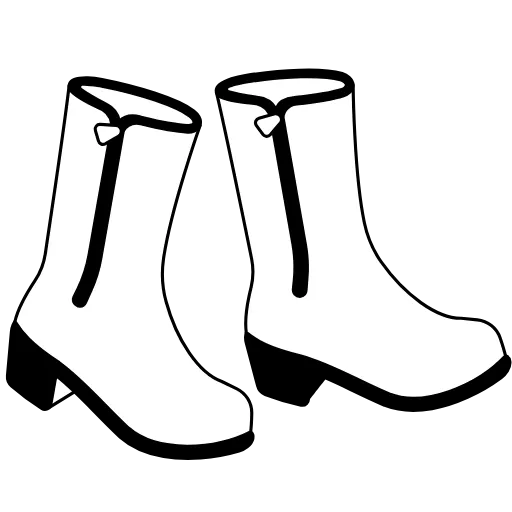 🤠 Эмодзи «Чёрно-белая "Зима"» для Telegram