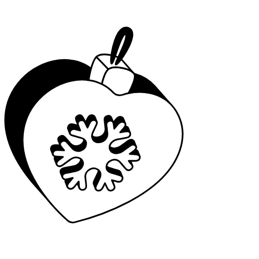 🤬 Эмодзи «Чёрно-белая "Зима"» для Telegram