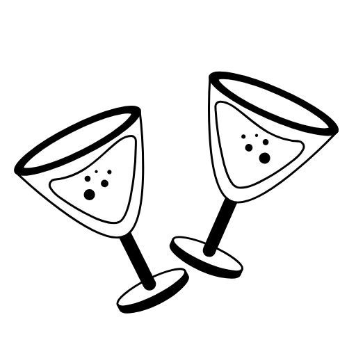 💞 Эмодзи «Чёрно-белая "Зима"» для Telegram