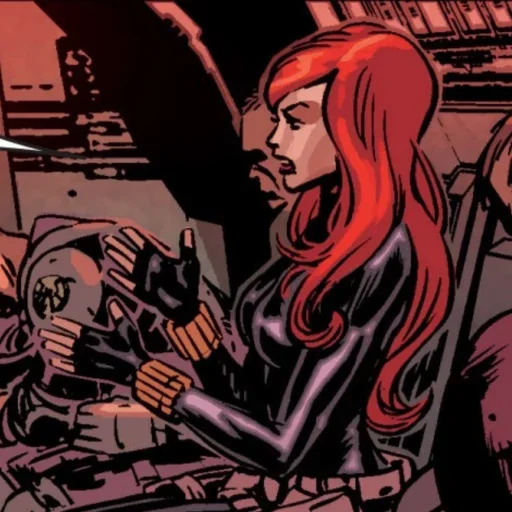 😜 Стикер «Black Widow» для Telegram