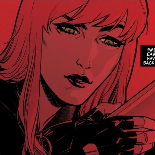 😗 Стикер «Black Widow» для Telegram