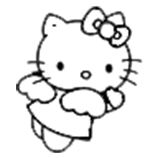 🖤 Стикер «Black and White» для Telegram
