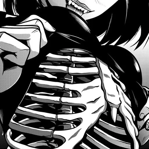 ☠️ Стикер «Black and White» для Telegram