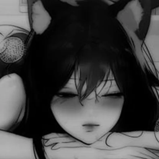 👯 Стикер «Black and White» для Telegram