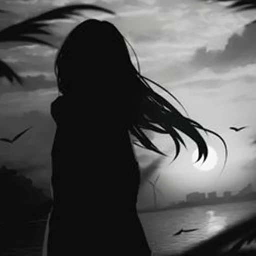 Стикерпак Black and White для Telegram