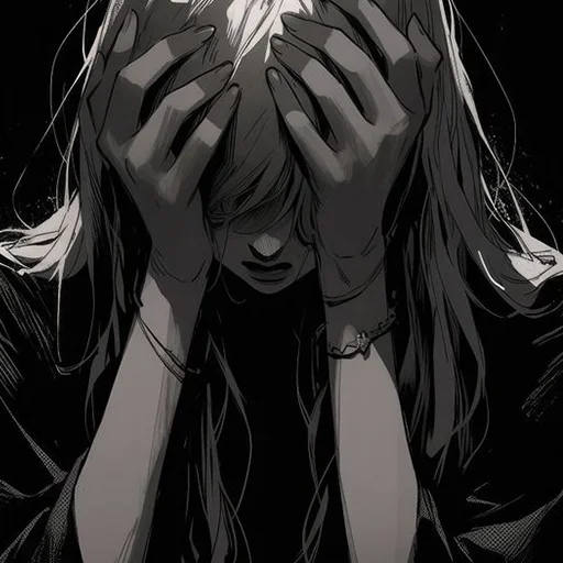 🖤 Стикер «Black and White» для Telegram
