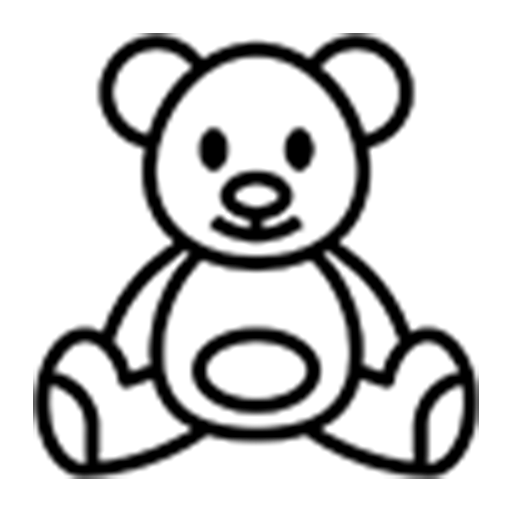 🧸 Стикер «Black and White» для Telegram
