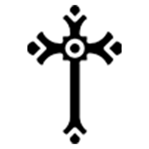 ☦️ Стикер «Black and White» для Telegram