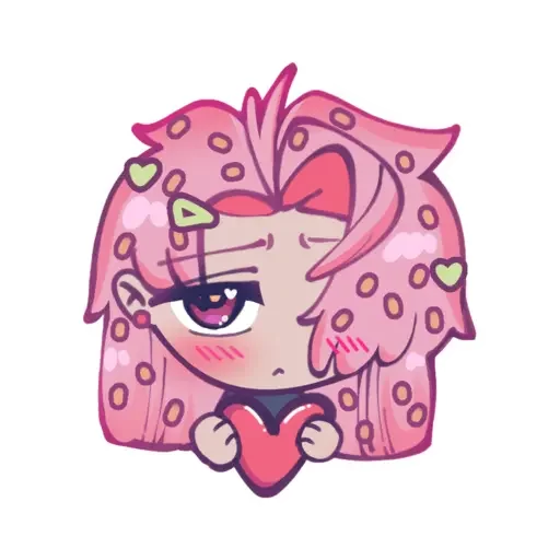 ❤️ Стикер «Chibi Blade x» для Telegram