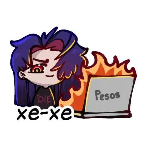 🔥 Стикер «Chibi Blade x» для Telegram