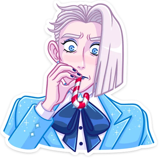 🍭 Стикер «Бланш» для Telegram