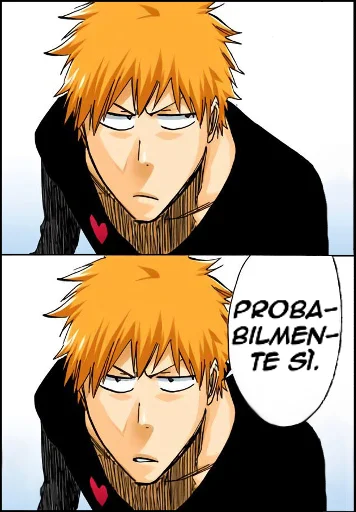 🤔 Стикер «BLEACH quotes» для Telegram