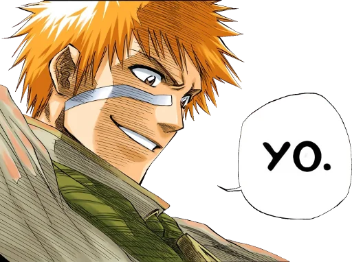 👋 Стикер «BLEACH quotes» для Telegram