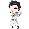 Стикер 34 Bleach Chibi