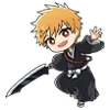 Стикер 35 Bleach Chibi