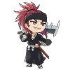 Стикер 38 Bleach Chibi