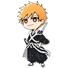 Стикер 24 Bleach Chibi