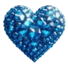 💙 Эмодзи «Блестящий шрифт» для Telegram