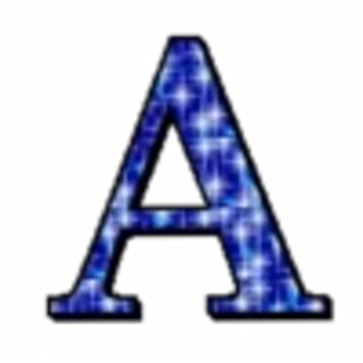 Стикерпак Блестящий шрифт для Telegram