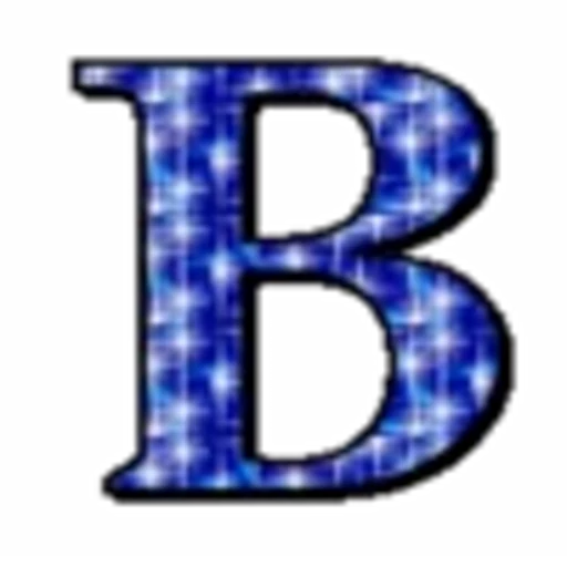 💙 Эмодзи «Блестящий шрифт» для Telegram