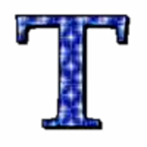 💙 Эмодзи «Блестящий шрифт» для Telegram