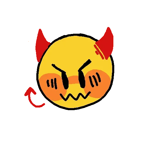👿 Стикер «Blessed Emojis» для Telegram