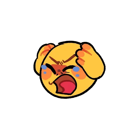 😫 Стикер «Blessed Emojis» для Telegram
