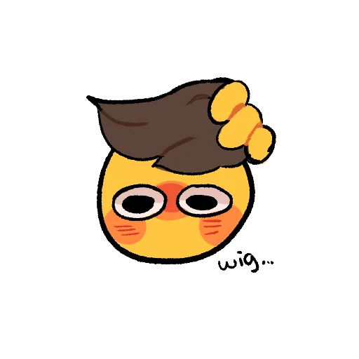 💇 Стикер «blessed» для Telegram