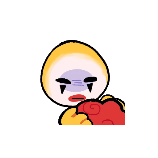🤡 Стикер «blessed» для Telegram