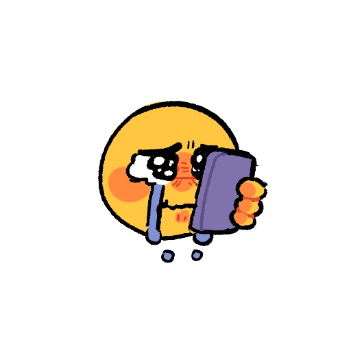 😭 Стикер «blessed» для Telegram