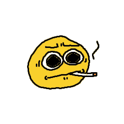 🚬 Стикер «blessed» для Telegram