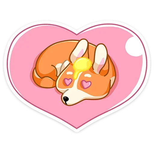 ❤️ Стикер «Блимчик» для Telegram