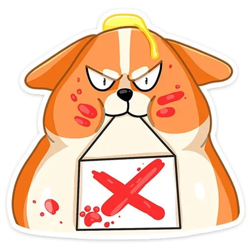 🙅‍♂️ Стикер «Блимчик» для Telegram